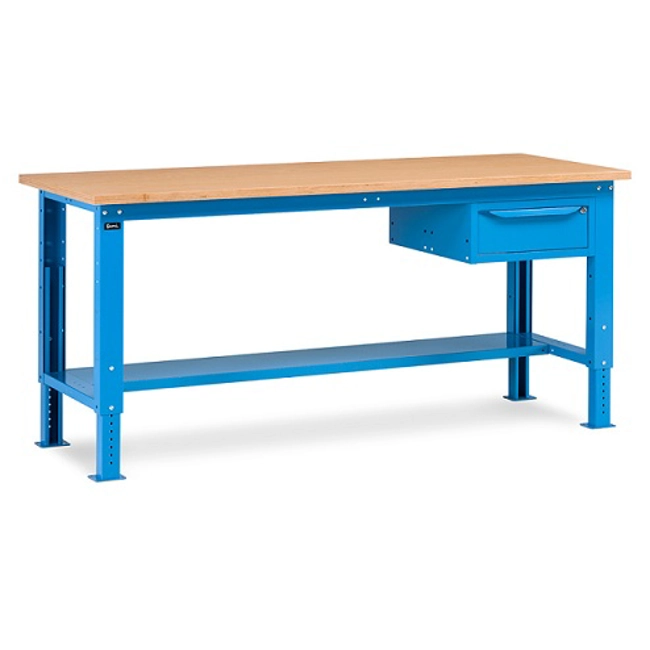 Vendita online Banco Work Up 2002 piano Multiplex mm.2000x750x732/1107H - Blu5012